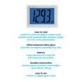 thumbnail image 4 of Weight Watchers by Conair Digital Glass Scale with Jumbo 2.0" Backlit Display WW514Z, 4 of 4