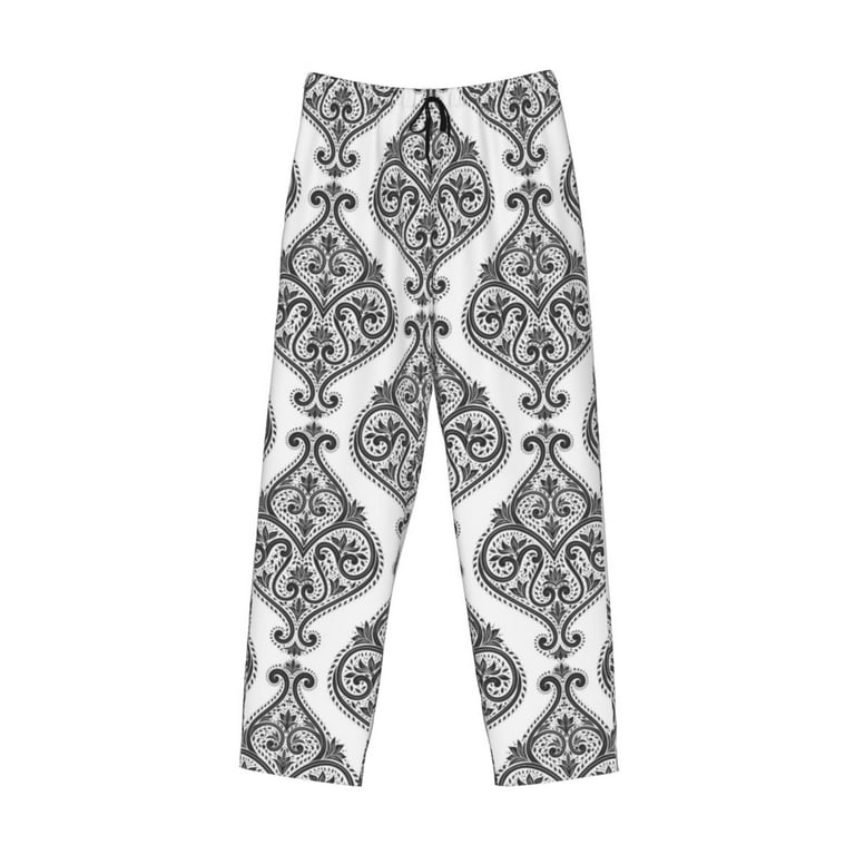 【WEWILL】PAISLEY PAJAMA TROUSERS Amazon.com: Buewutiry Green Paisley Pattern Mens Pj Pants