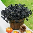 thumbnail image 3 of Honeeladyy Halloween Artificial Flowers with Black Leaves - Gothic Floral Centerpiece For Tabletop Mantel Seasonal Home Decor Holiday Arrangement, 3 of 5