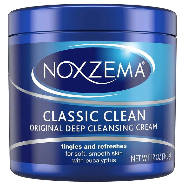 Noxzema, Deep Cleansing Cream, 12 oz, Made with Eucalyptus Extract