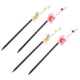 thumbnail image 6 of Supvox Set of 4 Vintage Hair Chopsticks with Tassel Design for Women, Assorted Colors Hair Accessories, 6 of 7