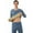 Blue, variant on Men's Winter Thermal Fleece Lined Long Johns Warm Underwear Top & Pants 2PC Set
