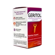 Geritol Multivitamin Nutrition Multi-mineral Supplement Support 100 Tablets Balance of 26 Essential (Pack of 2)