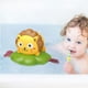 thumbnail image 3 of Juguetes de baño para bebés, divertidos chorros de agua flotantes con forma de animal, pequeños para fiestas en la piscina León verde, 3 of 9