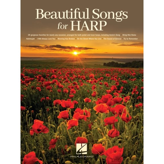 Beautiful Songs for Harp, (Paperback)