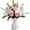 White, variant on Bow Vase for Home Decor, 6.3in Cute Coquette Gifts for Women Girls Decorative Ceramic Hand Made Vases for Bouquet Flower Modern Aesthetic Living Room Wedding Decor, White