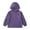 Purple, variant on SUYOLL Children Girls Sun Protective Jacket Upf50+ Lightweight Hooded Coat Outdoor Activities Casual Wear Windbreaker Elegant Stylish Tops