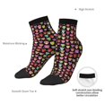 thumbnail image 6 of Pofeuu Colourfull Owl Print 30cm Socks, Adult Running Hiking Socks for Youth and Adult, 6 of 7