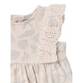 thumbnail image 5 of Modern Moments by Gerber Baby Girl Bubble Romper with Eyelet Trim, Sizes 0/3 onths - 24 Months, 5 of 7