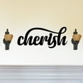 thumbnail image 1 of Cherish - Beautiful Solid Steel Home Decor Decorative Accent Metal Art Wall Sign, 1 of 3