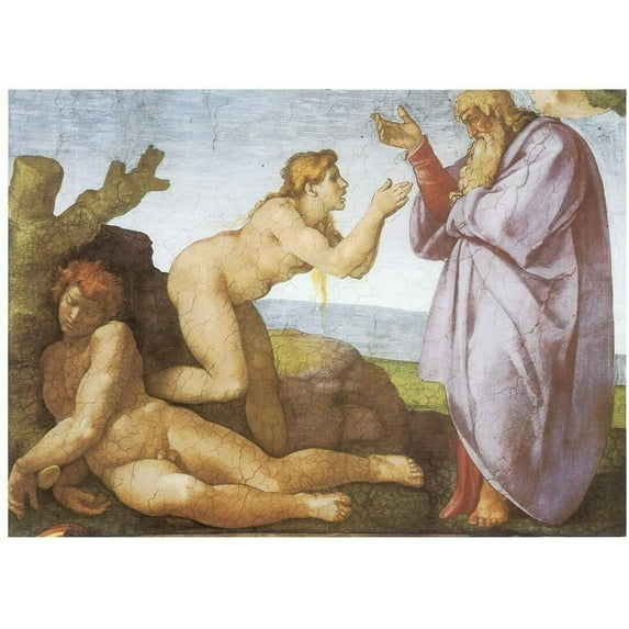 The Creation Of Eve - CANVAS OR FINE PRINT WALL ART