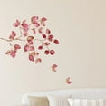 Home Decor Line Pink Watercolor Wall Decals