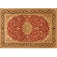 thumbnail image 1 of Ahgly Company Indoor Rectangle Medallion Orange Traditional Area Rugs, 8' x 10', 1 of 1