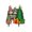 Multicolor, variant on MXTPOV Acrylic Christmas Yard Signs, Christmas Tree Gnomes Gift Boxes Decorative Garden Stakes for Yard Outside Garden Lawn, Outdoor Christmas Decorations for Party Home Decor, 10.39*11.81 inch