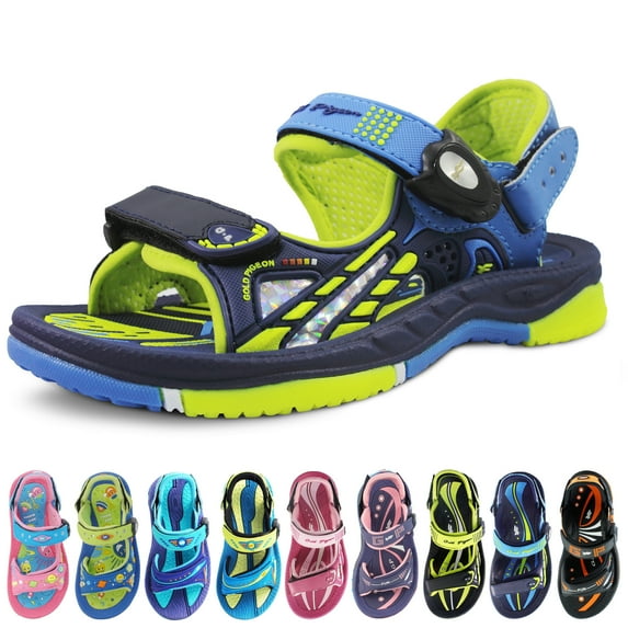 GP Kids Signature SNAP LOCK Sandals: 0706 Navy, EU26 (Size: Toddler 9.5 - 10)