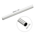 thumbnail image 2 of Uxcell 10mm x 0.2mm x 200mm 304 Stainless Steel Tube for Industry Machinery, 2 of 6