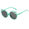 thumbnail image 2 of Only Moment Green Retro Sunglasses Polarized Sunglasses for Women Plastic Trendy Vintage Small Square Sun Glasses 90s Fashion Cute Sunnies One Size, 2 of 3