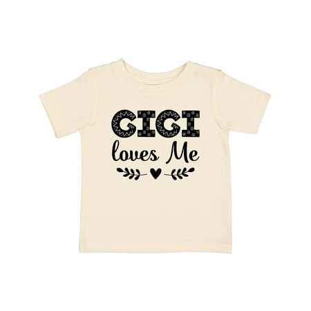 

Inktastic Gigi Loves Me Baby Girl Clothes Gift Baby Girl T-Shirt