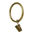 thumbnail image 4 of 10pcs Metal Curtain Rings with Clips Rustproof Vintage Decorative Drapery Window Accessories, 4 of 6