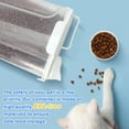thumbnail image 4 of TBMax Dog Food Storage Container 5-7 lbs, Airtight Cat Food Container with Large Spout & Measuring Cup, Portable Pet Food Storage Dispenser for Small Animal Kibble Storage, Bird Seed Container, 4 of 7