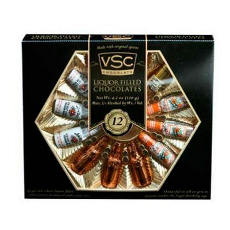 Very Special Chocolates Liquor Filled Chocolate Bottles Pack Of