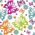 thumbnail image 2 of Great Art Now Butterflies and Blooms Lively II by ND Art & Design, Framed Wall Art, 14W x 14H, 2 of 3