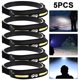 thumbnail image 1 of Linterna Frontal LED COB XPE Emergencia Portátil para Senderismo Búsqueda Y Conducción Nocturna 5 Uds., 1 of 8