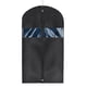 thumbnail image 2 of Bolsa de ropa para guardar en el armario y viajar | Bolso de traje plegable no tejido con doble ventana transparente | Transpirable y ligero | Cremallera completa | 22,8 x 55,1 pulgadas | Colgado, 2 of 6