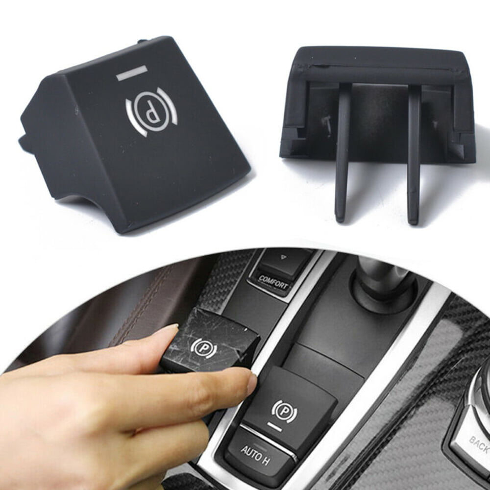 HouYeen Handbrake Parking Brake Switch Cover P Button for 5 6 Series X3 X4 2009-2013 61312822518 