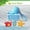 Blue, variant on Green Nature Mosquito Repellent Organic Snap Bracelets For Kids Bands and Babies natural repellent .