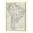 thumbnail image 2 of Rathbun 18x24 White Modern Wood Framed Museum Art Print Titled - South America - Rathbun 1893, 2 of 4