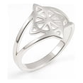 thumbnail image 1 of Anillo Nudo De Bruja Para Mujer De Plata 925, Medida 7 Plateado 7, 1 of 5