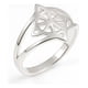 thumbnail image 1 of Anillo Nudo De Bruja Para Mujer De Plata 925, Medida 7 Plateado 7, 1 of 5