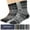 A-Mixcolor-1, variant on KOITHOT 5 Pack Wool Socks for Men Thermal Winter Thick Crew Socks Vintage Design Men Socks Gift Pack
