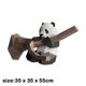 thumbnail image 2 of esculturas de papel, decoraciones de pandas, artesanías, esculturas de pared, decoraciones de animales, manualidades con tarjetas, patrones geométricos, juguetes, esculturas para el hogar, decor, 2 of 5