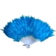 thumbnail image 3 of Abanico de plumas Naiovety lago azul 42cm decoración manualidades fiestas adorno artístico de mano, 3 of 6