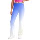 thumbnail image 1 of Odeerbi 2-13 Años Niñas Pierna Ancha Pantalones Yoga Gradiente Workout Danza Deportes Atlético Pantalones Elasticidad Lindo Alta Cintura Pantalones Pierna Recta, 1 of 9