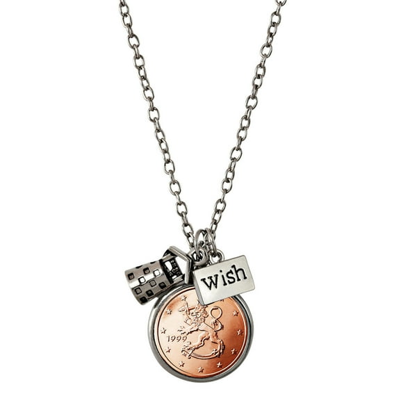 Finland 2 Euro Coin Wishing Well Pendant