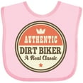 thumbnail image 3 of Inktastic Dirt Biker Vintage Classic Boys or Girls Baby Bib, 3 of 4