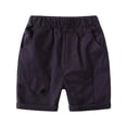 thumbnail image 7 of ZACPNCV Boys Cargo Shorts Cotton Loose Fit Casual School Uniform Athletic Basketball Bermuda Shorts Summer Twill Short with Pockets, 7 of 7