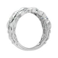 thumbnail image 2 of 1/2 Carat Diamond 3 Line Wedding Band Ring in 10K White Gold (Ring Size 7.5), 2 of 6