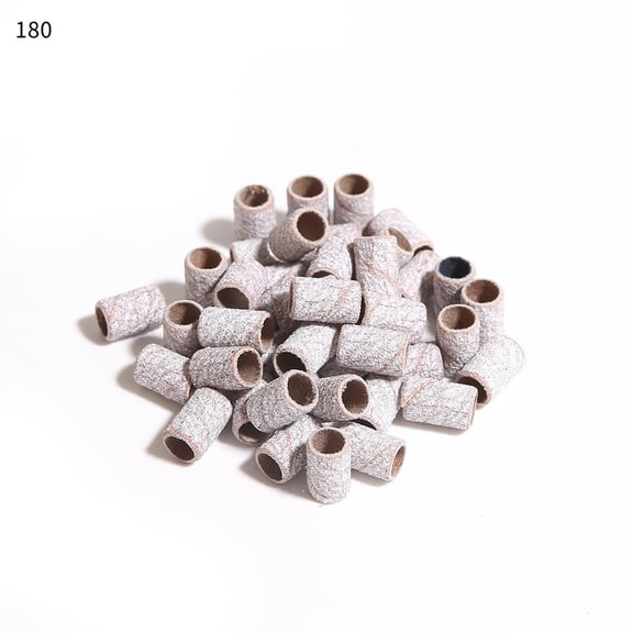 100 Pcs Nail Sanding Bands - 100Pcs Nail Sanding Rings for Grinding & Polishing, Nail Tools Easter Mother'S Day Nail Makeup Organizers