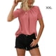 thumbnail image 5 of Camiseta holgada para mujer Qarigey Prendas para la parte del cuerpo Rosado XXL, 5 of 6