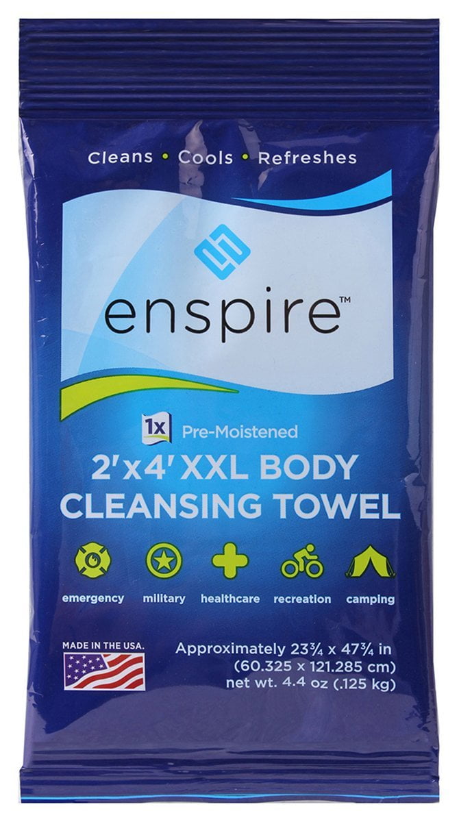 Enspire Body Cleansing Towel 2' x 4'