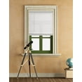thumbnail image 2 of (2 pack) Mainstays 1" Cordless Vinyl Light Filtering Mini Blinds, White, 34" W x 64" L, 2 of 6