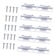 thumbnail image 4 of Soportes para barra de cortina BLESIY 10 piezas con esparcidor de tornillos y ganchos de pared, 4 of 8