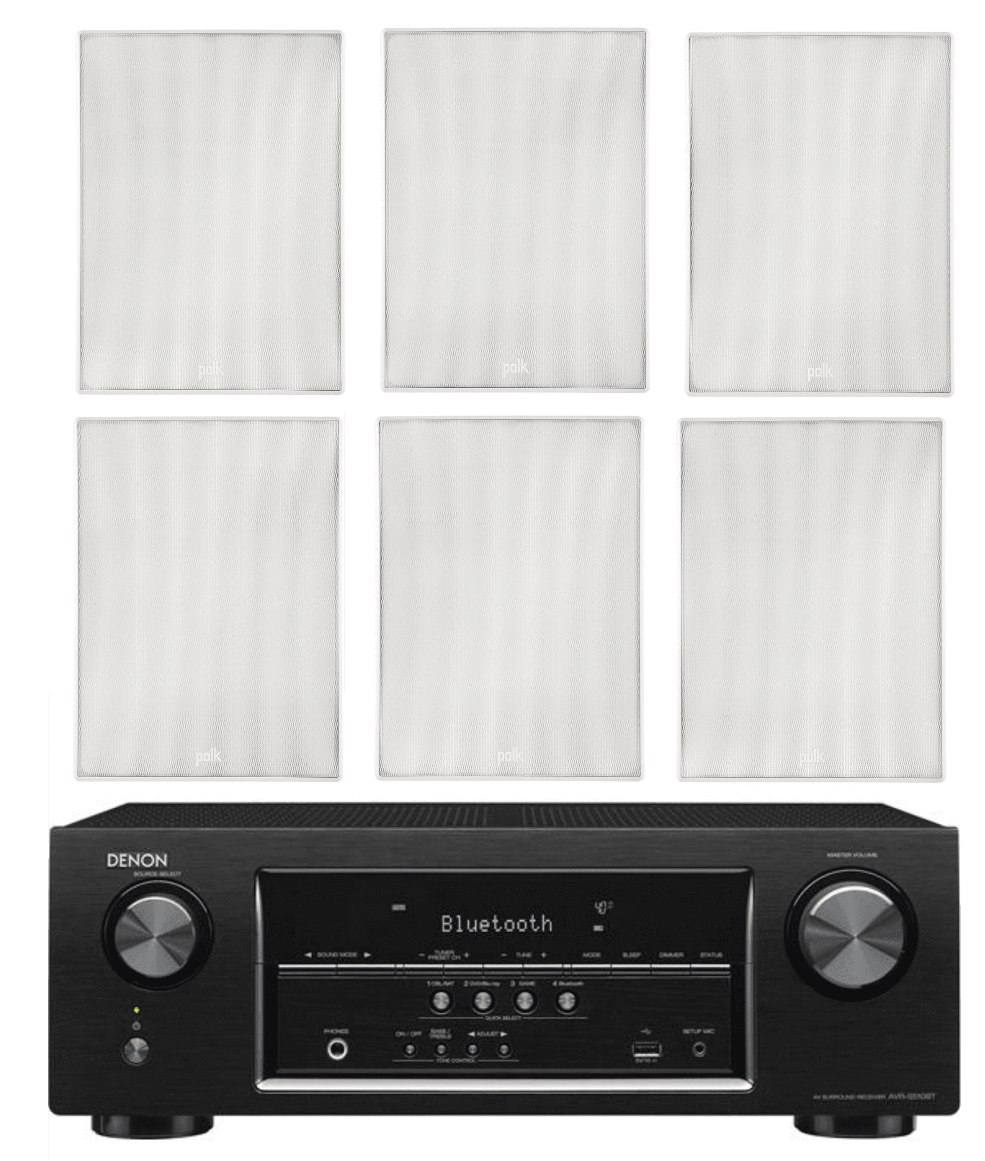 Denon 5.2 Channel 700Watt Full 4K Ultra HD Bluetooth AV Home Theater