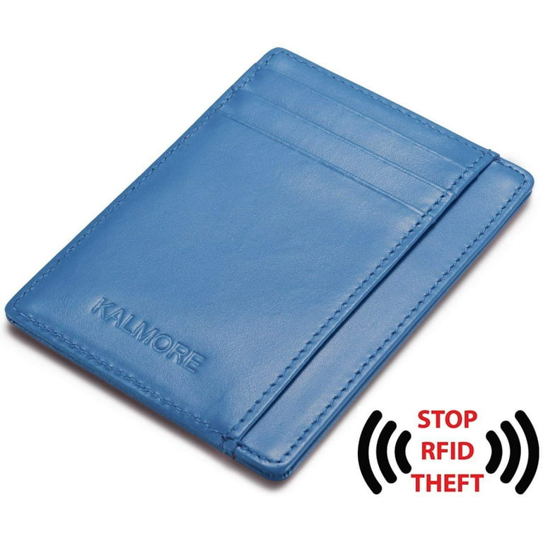 Mens card holder 2024 with id window