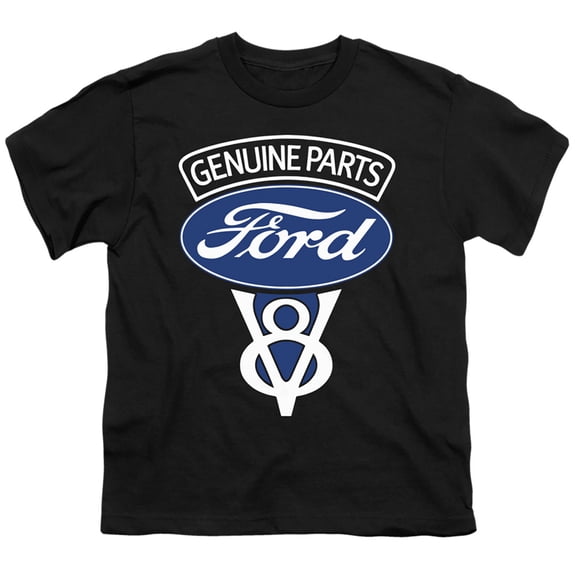 Ford V8 Genuine Parts S/S Youth 18/1 T-Shirt Black