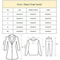 thumbnail image 7 of FYEGRE Commute to Work Women's Hooded Sweatshirt Women's Solid Color Casual Hooded Sweatshirt Thick Warm Pullover Long Sleeve Blouse Top for Everyday Comfort White XL, 7 of 7